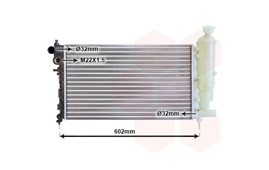 Kylare, motorkylning 40002014 International Radiators, bild 2