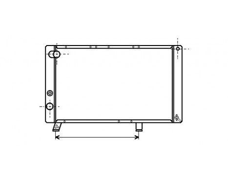 Kylare, motorkylning 40002043 International Radiators