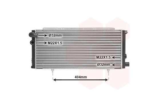 Kylare, motorkylning 40002085 International Radiators, bild 2