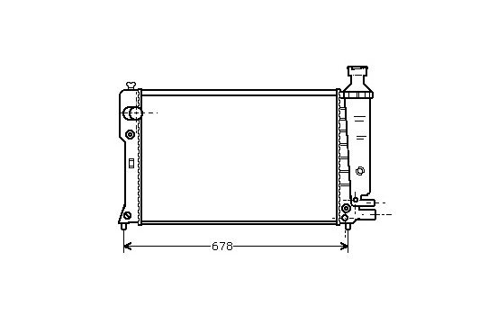 Kylare, motorkylning 40002097 International Radiators