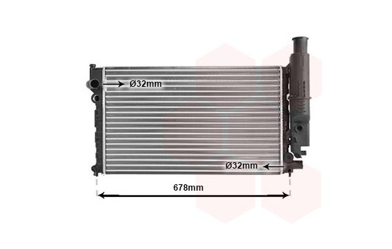 Kylare, motorkylning 40002097 International Radiators, bild 2
