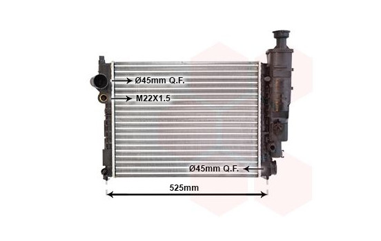 Kylare, motorkylning 40002124 International Radiators, bild 2
