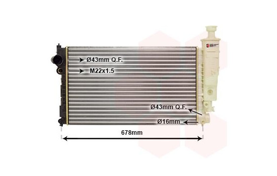 Kylare, motorkylning 40002125 International Radiators, bild 2