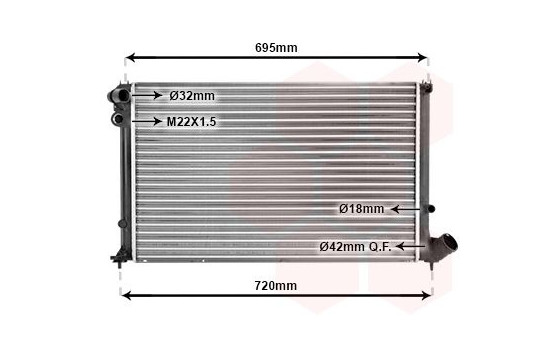 Kylare, motorkylning 40002181 International Radiators, bild 2