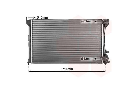 Kylare, motorkylning 40002196 International Radiators, bild 2
