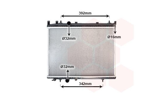 Kylare, motorkylning 40002263 International Radiators, bild 2