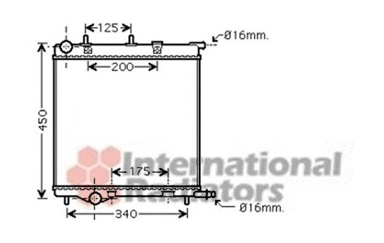 Kylare, motorkylning 40002293 International Radiators, bild 3