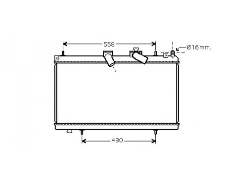 Kylare, motorkylning 40002296 International Radiators