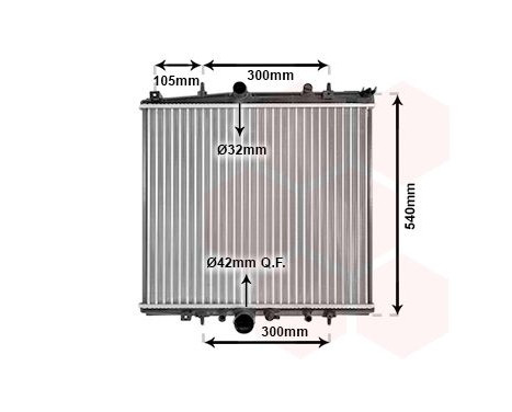 Kylare, motorkylning 40002331 International Radiators, bild 2