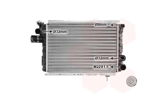 Kylare, motorkylning 43002009 International Radiators, bild 2