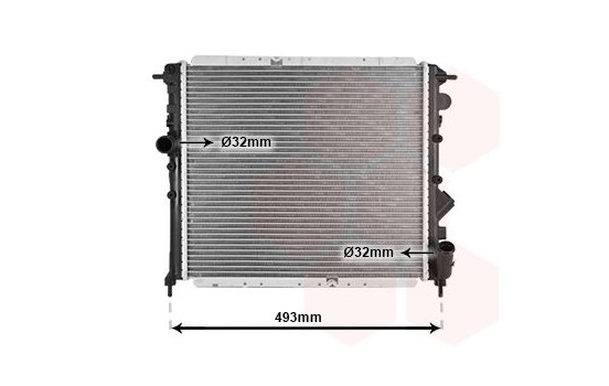 Kylare, motorkylning 43002119 International Radiators, bild 2