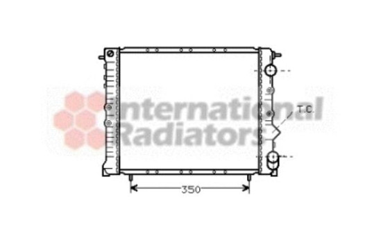 Kylare, motorkylning 43002162 International Radiators, bild 2
