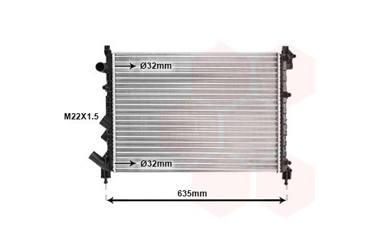 Kylare, motorkylning 43002164 International Radiators, bild 2