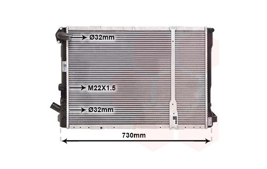 Kylare, motorkylning 43002209 International Radiators, bild 2