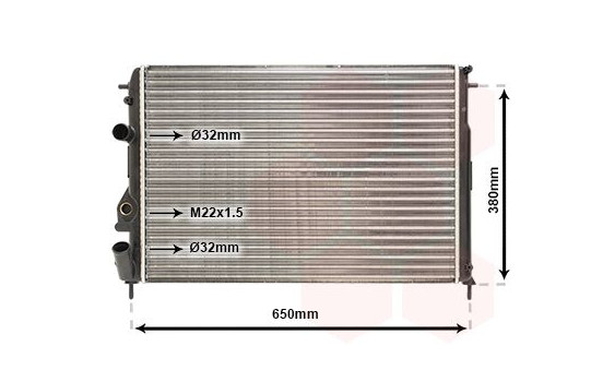 Kylare, motorkylning 43002266 International Radiators, bild 2