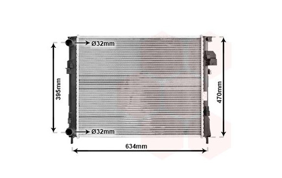 Kylare, motorkylning 43002303 International Radiators, bild 2