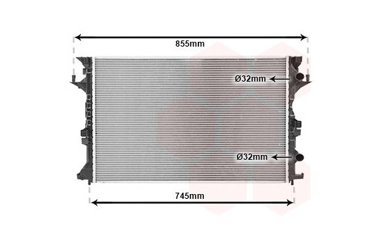 Kylare, motorkylning 43002421 International Radiators, bild 2