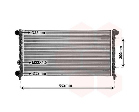 Kylare, motorkylning 49002008 International Radiators, bild 2