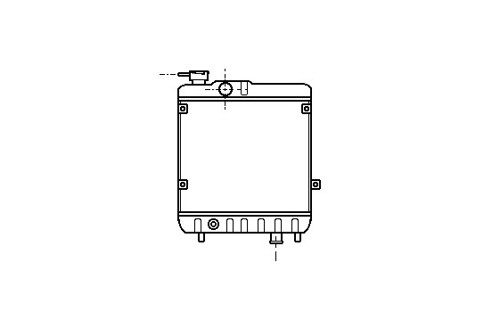 Kylare, motorkylning 49002011 International Radiators