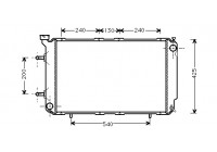Kylare, motorkylning 51002032 International Radiators