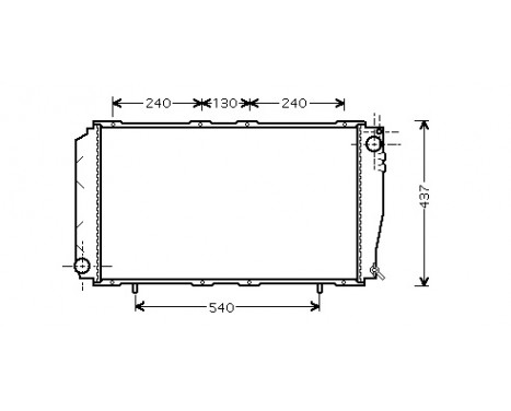 Kylare, motorkylning 51002043 International Radiators