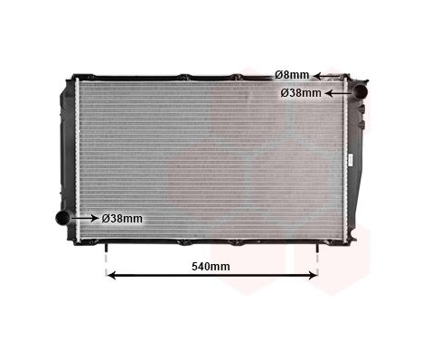 Kylare, motorkylning 51002043 International Radiators, bild 2