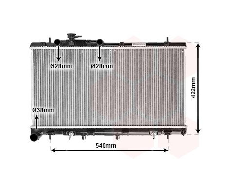 Kylare, motorkylning 51002059 International Radiators, bild 2