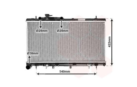 Kylare, motorkylning 51002059 International Radiators, bild 2