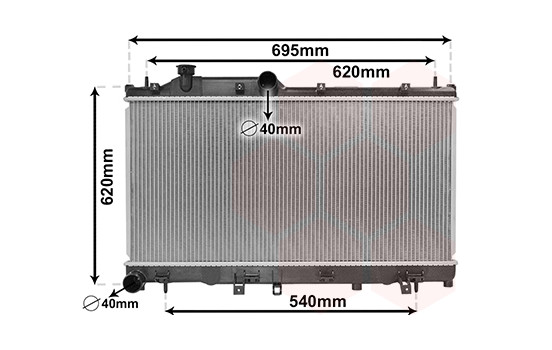 Kylare, motorkylning 51002113 International Radiators