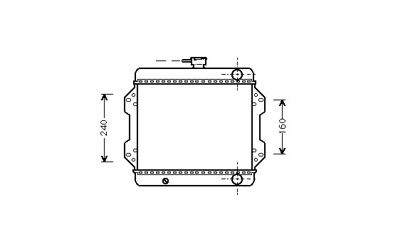 Kylare, motorkylning 52002003 International Radiators