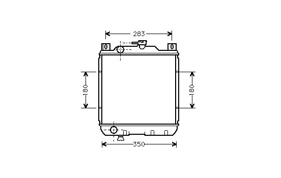 Kylare, motorkylning 52002018 International Radiators