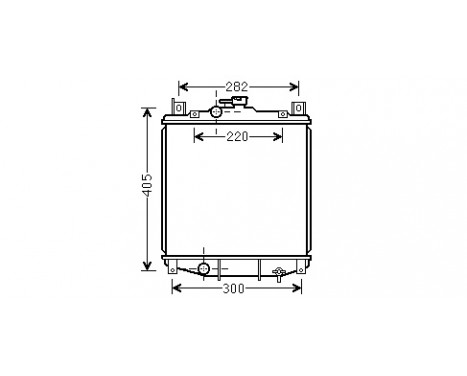 Kylare, motorkylning 52002059 International Radiators Plus