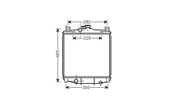 Kylare, motorkylning 52002059 International Radiators Plus