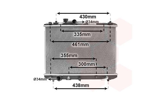 Kylare, motorkylning 52002098 International Radiators, bild 2