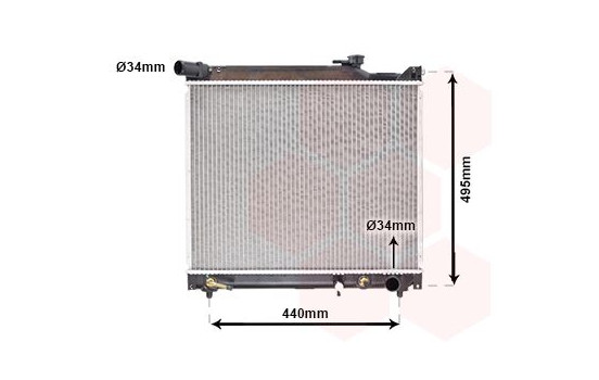 Kylare, motorkylning 52002106 International Radiators, bild 2