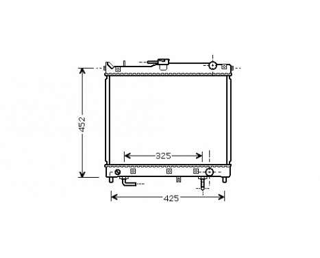 Kylare, motorkylning 52002109 International Radiators