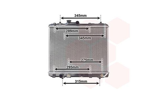 Kylare, motorkylning 52002112 International Radiators, bild 2