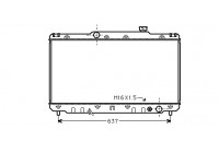 Kylare, motorkylning 53002014 International Radiators
