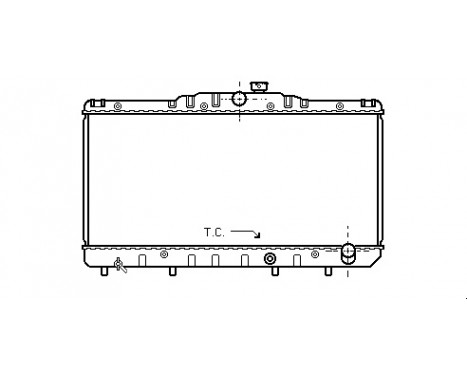 Kylare, motorkylning 53002030 International Radiators