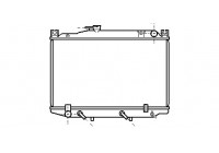 Kylare, motorkylning 53002033 International Radiators