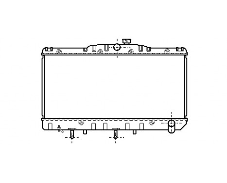 Kylare, motorkylning 53002035 International Radiators