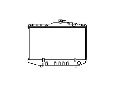 Kylare, motorkylning 53002036 International Radiators
