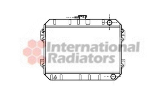 Kylare, motorkylning 53002082 International Radiators, bild 2