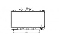 Kylare, motorkylning 53002099 International Radiators