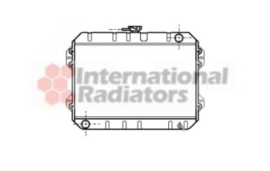Kylare, motorkylning 53002101 International Radiators, bild 2