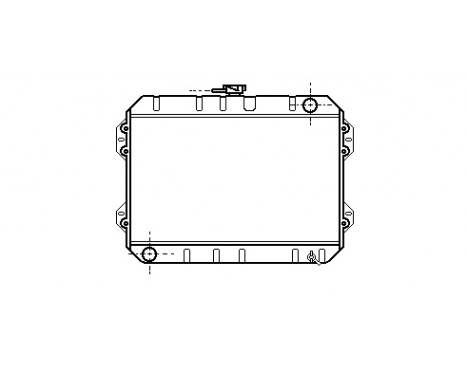 Kylare, motorkylning 53002101 International Radiators