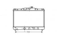 Kylare, motorkylning 53002115 International Radiators