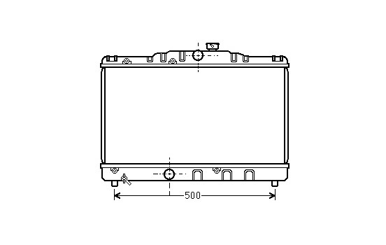Kylare, motorkylning 53002115 International Radiators