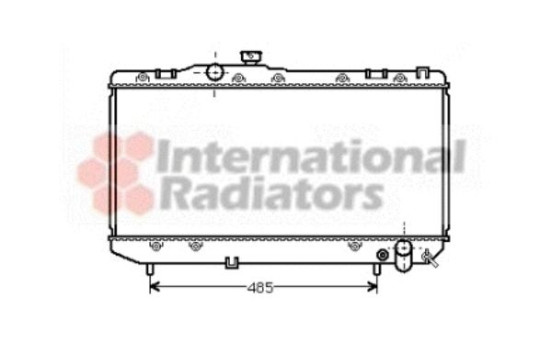 Kylare, motorkylning 53002144 International Radiators, bild 2