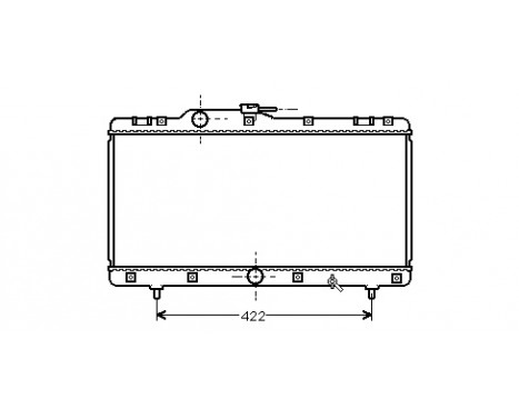 Kylare, motorkylning 53002149 International Radiators